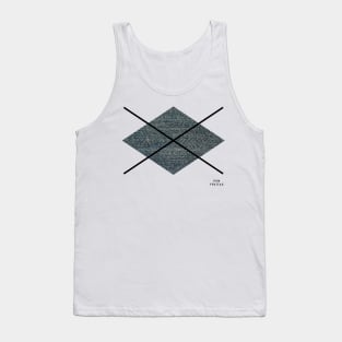 Big denim argyle diamond : Tank Top